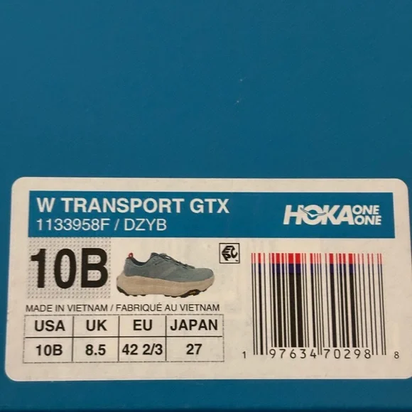 HOKA Women’s Transport Gore-tex Running or Hiking Shoes - Picture 9 of 9